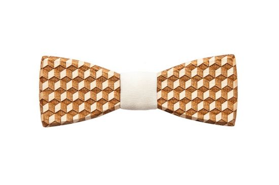 Dřevěný motýlek Cubo Dřevěný motýlek Cubo
