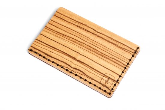 Dřevěný vizitkovník Linea Note Dřevěný vizitkovník Linea Note
