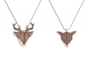 Deer & Doe Pendant Set Deer & Doe Pendant Set