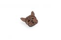 Dřevěná brož Yorkshire Brooch