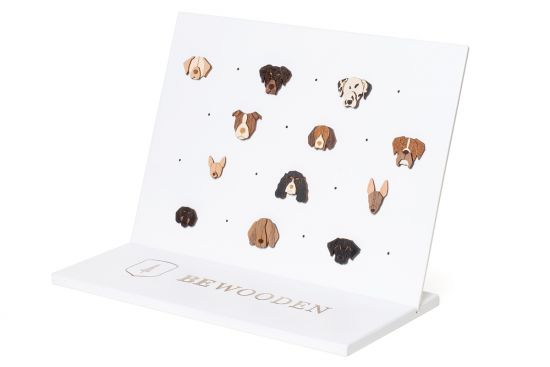 Brooches Stand Big – white Brooches Stand Big – white