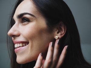Kovové náušnice Virie Earrings Triangle Kovové náušnice Virie Earrings Triangle