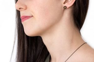 Dřevěné náušnice Paw Earrings Dřevěné náušnice Paw Earrings