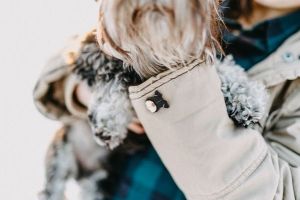 Dřevěná brož Schnauzer Brooch Dřevěná brož Schnauzer Brooch