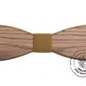 Dřevěný motýlek White Wine Bow Tie