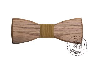 Dřevěný motýlek White Wine Bow Tie Dřevěný motýlek White Wine Bow Tie