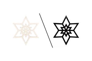 Vánoční ozdoby Snow Decoration 6x