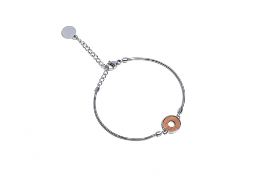 Kovový náramek Red Bracelet Circle Kovový náramek Red Bracelet Circle