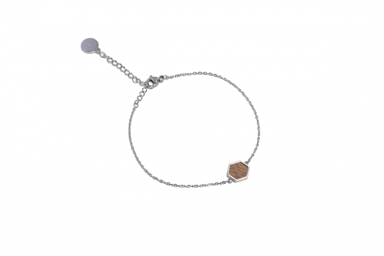 Kovový náramek Argenti Hexagon Bracelet Kovový náramek Argenti Hexagon Bracelet