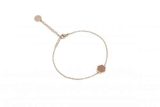 Kovový náramek Aurum Hexagon Bracelet Kovový náramek Aurum Hexagon Bracelet