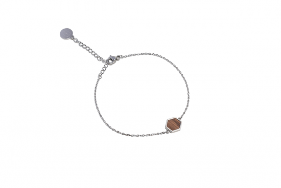 Kovový náramek Lini Hexagon Bracelet Kovový náramek Lini Hexagon Bracelet