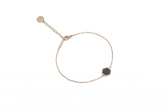 Kovový náramek Lux Hexagon Bracelet Kovový náramek Lux Hexagon Bracelet