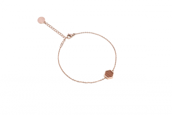 Kovový náramek Rea Hexagon Bracelet Kovový náramek Rea Hexagon Bracelet