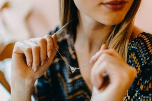 Triangle Necklace & Ring Triangle Necklace & Ring