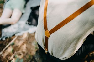 Kšandy Cognac Suspenders Kšandy Cognac Suspenders