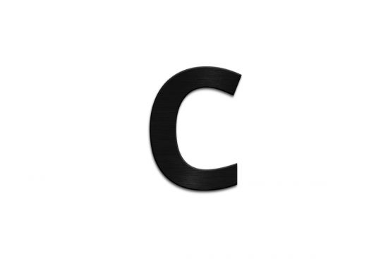 Dřevěné písmeno Letter C Dřevěné písmeno Letter C