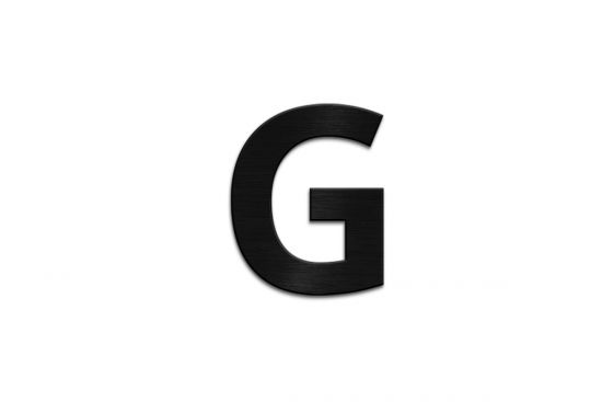 Dřevěné písmeno Letter G Dřevěné písmeno Letter G
