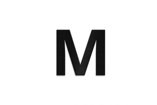 Dřevěné písmeno Letter M Dřevěné písmeno Letter M