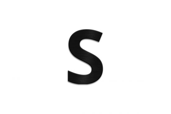 Dřevěné písmeno Letter S Dřevěné písmeno Letter S