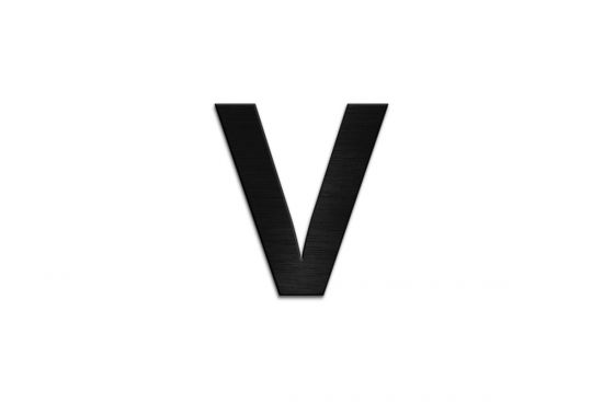 Dřevěné písmeno Letter V Dřevěné písmeno Letter V