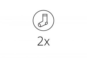 2x Socks 2x Socks