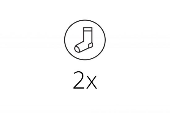 2x Socks 2x Socks