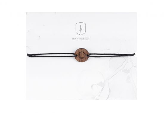 Provázkový náramek Moon Wooden Bracelet Provázkový náramek Moon Wooden Bracelet