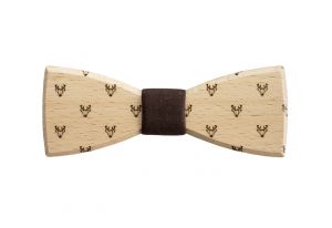 Dřevěný motýlek Deer Bow Tie Dřevěný motýlek Deer Bow Tie
