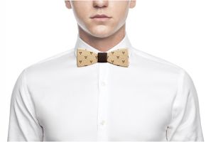 Dřevěný motýlek Deer Bow Tie Dřevěný motýlek Deer Bow Tie