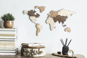 Dřevěná mapa Lux Map Dřevěná mapa Lux Map