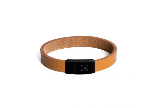 Kožený náramek Cognac Leather Bracelet - Thin Kožený náramek Cognac Leather Bracelet - Thin
