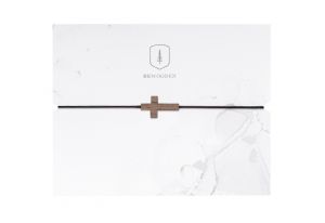 Provázkový náramek Cross Wooden Bracelet Provázkový náramek Cross Wooden Bracelet