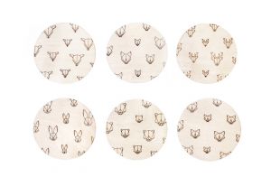 Dřevěné podložky Animal Coasters Dřevěné podložky Animal Coasters