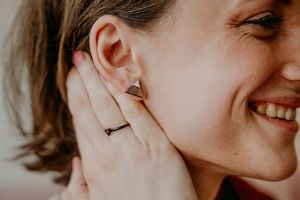 Dřevěné náušnice Whill Earrings Dřevěné náušnice Whill Earrings