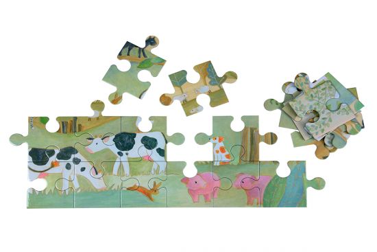 Maxi Puzzle venkov Maxi Puzzle venkov
