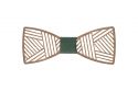 Dřevěný motýlek Line Bowtie