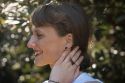 Dřevěné náušnice Storm Earrings