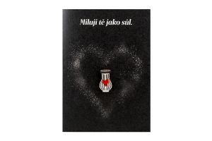 Miluji tě jako sůl – přání a brož 2v1