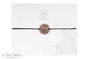 Provázkový náramek Prince Wooden Bracelet Provázkový náramek Prince Wooden Bracelet