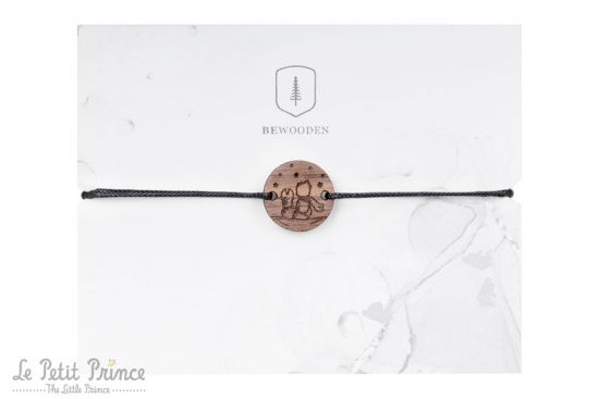 Provázkový náramek Prince Wooden Bracelet Provázkový náramek Prince Wooden Bracelet
