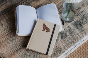 Zápisník Chodící Vlk A6 nelinkovaný Zápisník Chodící Vlk A6 nelinkovaný