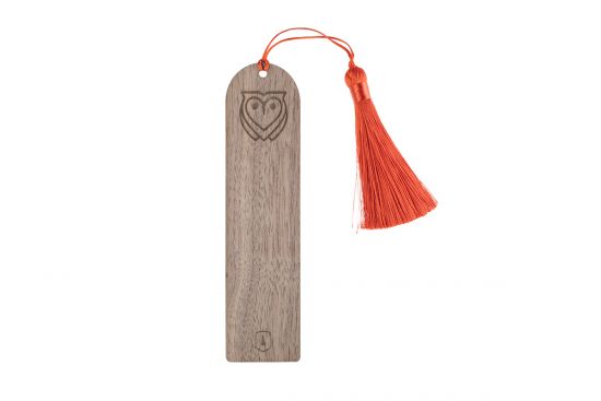 Dřevěná záložka do knihy s motivem sovy Wise Owl Bookmark Dřevěná záložka do knihy s motivem sovy Wise Owl Bookmark