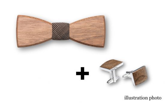 Motýlek + manžetové knoflíčky Motýlek + manžetové knoflíčky