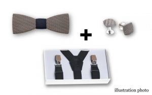 Motýlek + knoflíčky + kšandy Motýlek + knoflíčky + kšandy