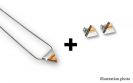 Náhrdelník + náušnice