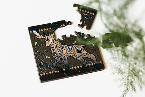 MINI - Dřevěné puzzle Scandi Jelen MINI - Dřevěné puzzle Scandi Jelen