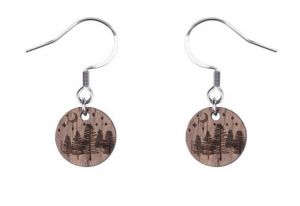Dřevěné náušnice Wood Dangle Earrings Dřevěné náušnice Wood Dangle Earrings