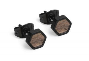 Kovové náušnice Apis Nox Earrings Hexagon Kovové náušnice Apis Nox Earrings Hexagon