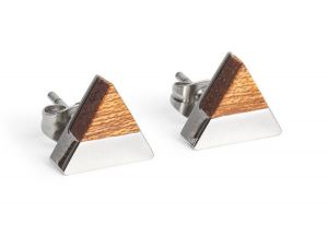 Kovové náušnice Red Earrings Triangle Kovové náušnice Red Earrings Triangle
