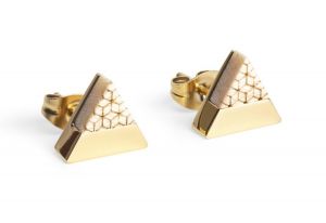 Kovové náušnice Virie Earrings Triangle Kovové náušnice Virie Earrings Triangle